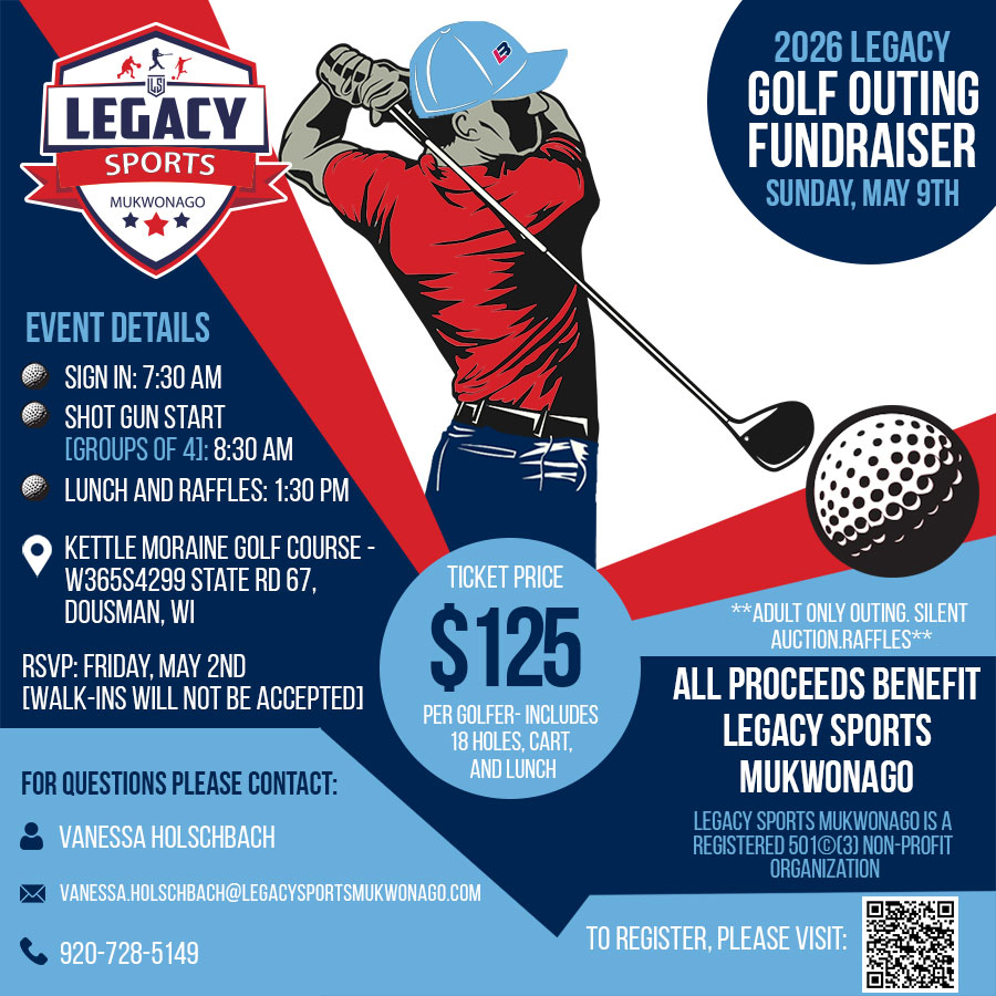 Legacy Sports Mukwonago Golf Outing 2026